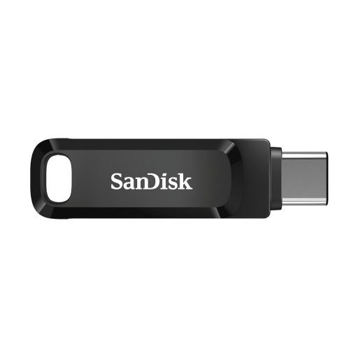 SanDisk Ultra Dual Drive Go USB flash meghajtó 64 GB USB Type-A / USB Type-C 3.2 Gen 1 (3.1 Gen 1) Fekete
