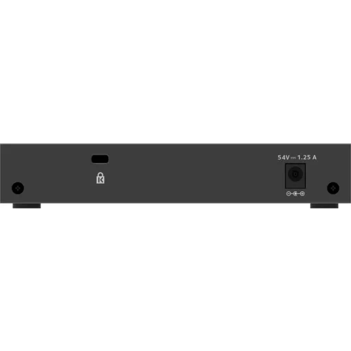 NETGEAR 5-Port Gigabit Ethernet PoE+ Plus Switch (GS305EP) Vezérelt L2/L3 Gigabit Ethernet (10/100/1000) Ethernet-áramellátás (PoE) támogatása Fekete