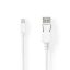 Nedis CCGB37404WT20 DisplayPort kábel 2 M Mini DisplayPort Fehér