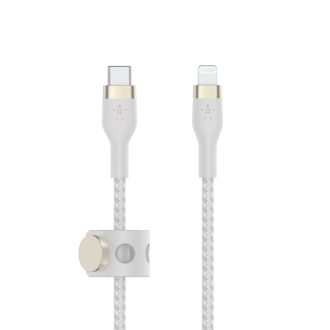 Belkin CAA011BT1MWH Lightning kábel 1 M Fehér