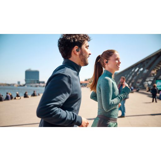 Philips 6000 series TAA6709BK/00 fejhallgató és headset True Wireless Stereo (TWS) Fülre akasztható Sport Bluetooth Fekete, Vörös