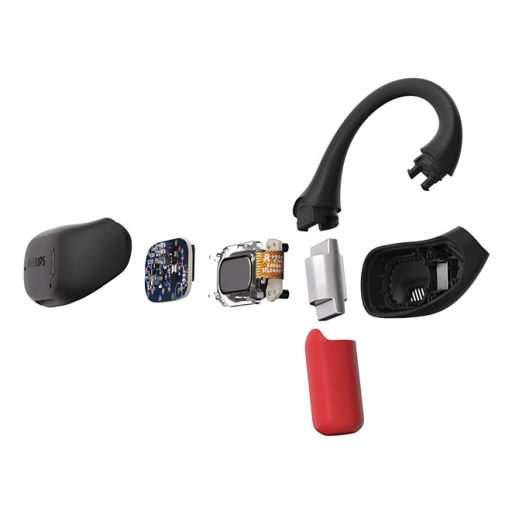 Philips 6000 series TAA6709BK/00 fejhallgató és headset True Wireless Stereo (TWS) Fülre akasztható Sport Bluetooth Fekete, Vörös