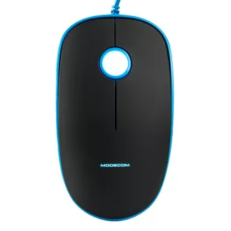   Modecom MC-M111 egér Irodai Kétkezes USB A típus Optikai 1600 DPI
