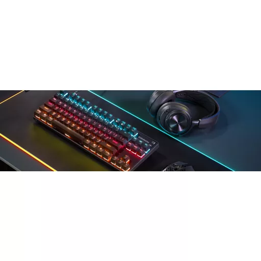 Steelseries Apex 9 TKL billentyűzet Játék USB QWERTY Brit angol Fekete