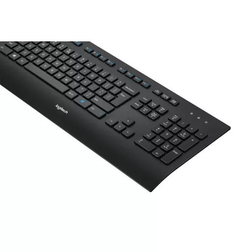Logitech K280E Pro f/ Business billentyűzet Irodai USB QWERTY Nemzetközi amerikai Fekete