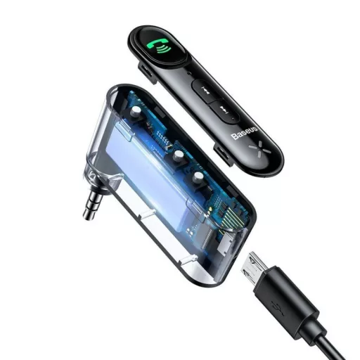 Baseus WXQY010001 Bluetooth audio vevő 10 M Fekete