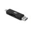 ACT AC6375 kártyaolvasó USB 3.2 Gen 1 (3.1 Gen 1) Fekete