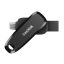 SanDisk SDDDC6-128G-G46 USB flash meghajtó 128 GB USB C-típus 3.2 Gen 1 (3.1 Gen 1) Fekete