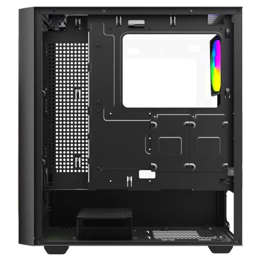 Savio Noctis Flow RGB Kocka Fekete