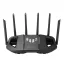 ASUS 90IG0A30-MO9C00 vezetéknélküli router 2.5 Gigabit Ethernet Háromsávos (2,4 GHz / 5 GHz / 6 GHz) Fekete