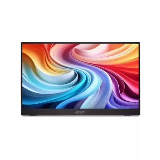   Acer PM161QB1bmiuux Hordozható monitor Fekete 39,6 cm (15.6") 1920 x 1080 pixelek