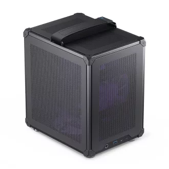 Jonsbo C6 Mini Tower Fekete