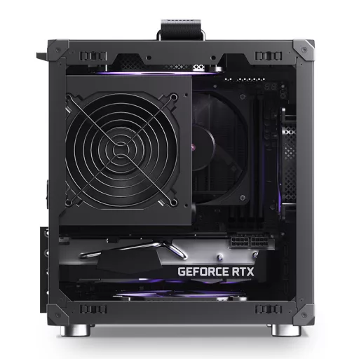 Jonsbo C6 Mini Tower Fekete