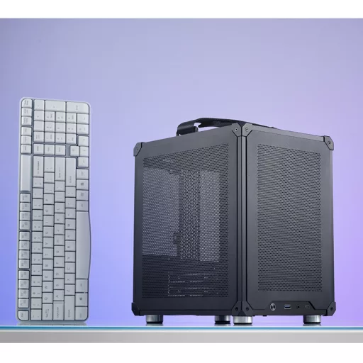 Jonsbo C6 Mini Tower Fekete