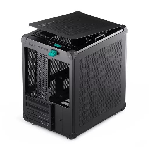 Jonsbo C6 Mini Tower Fekete