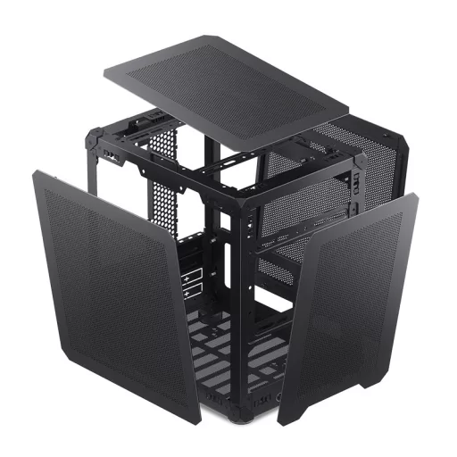 Jonsbo C6 Mini Tower Fekete