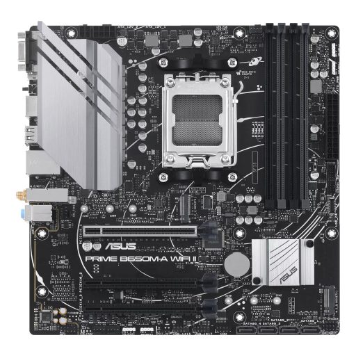 ASUS PRIME B650M-A WIFI II AMD B650 Socket AM5 Micro ATX