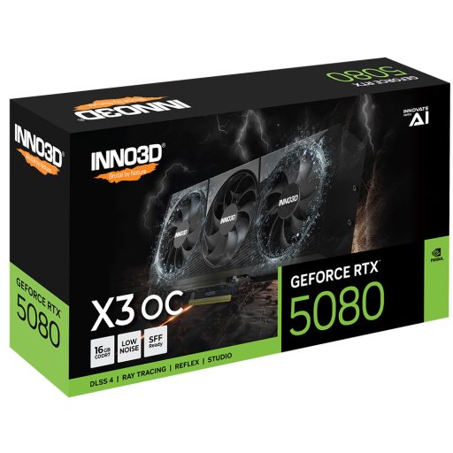 INNO3D GeForce RTX 5080 X3 OS NVIDIA 16 GB GDDR7