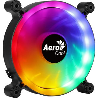 Aerocool Spectro 12 FRGB 12 cm Fekete, Áttetsző 1 db