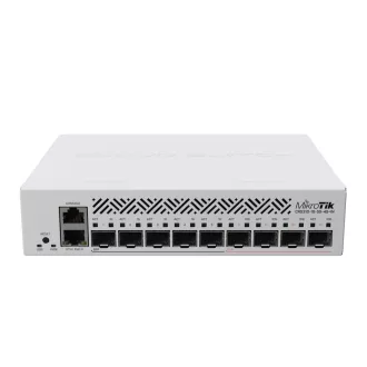   Mikrotik CRS310-1G-5S-4S+IN hálózati kapcsoló Vezérelt L3 Ethernet-áramellátás (PoE) támogatása 1U