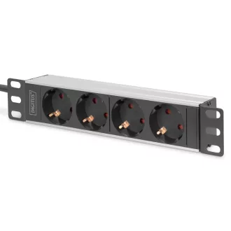  Digitus DN-95418 áramelosztó egység (PDU) 4 AC kimenet(ek) 0U/1U Fekete