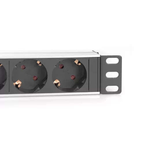 Digitus DN-95418 áramelosztó egység (PDU) 4 AC kimenet(ek) 0U/1U Fekete