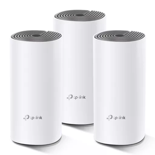 TP-Link Deco E4 (3-pack) Kétsávos (2,4 GHz / 5 GHz) Wi-Fi 5 (802.11ac) Fehér, Szürke 2 Belső