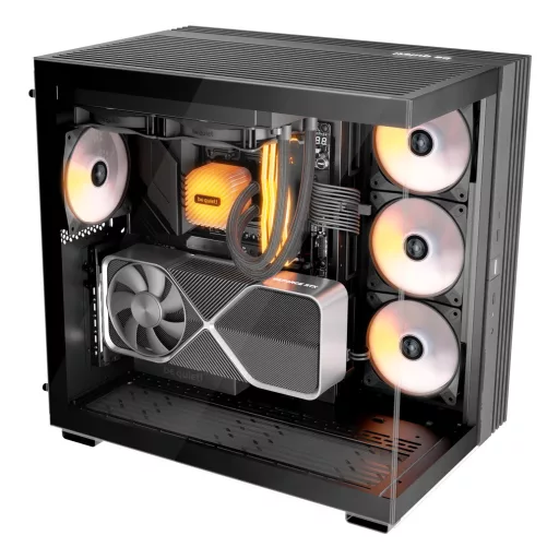 be quiet! LIGHT BASE 600 DX Black Midi Tower Fekete