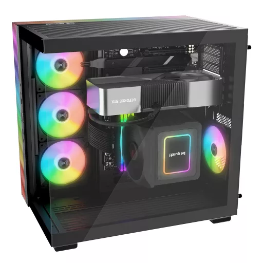 be quiet! LIGHT BASE 600 DX Black Midi Tower Fekete