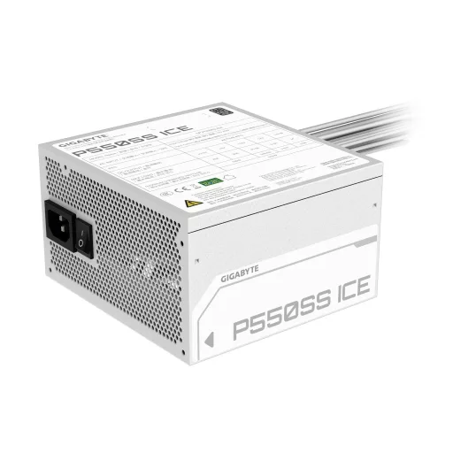 GIGABYTE P550SS ICE 550 W 20+4 pin ATX ATX Fehér