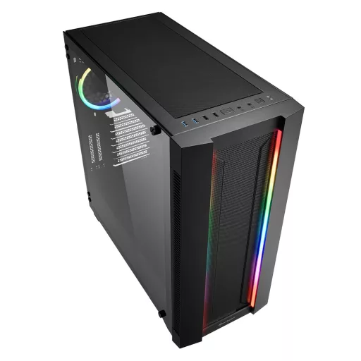 Sharkoon ELITE SHARK CA200M Midi Tower Fekete