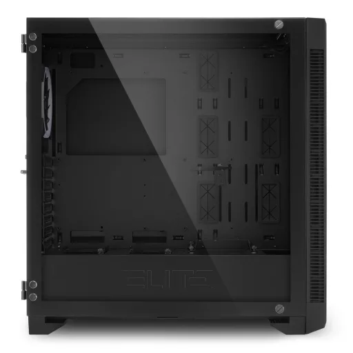 Sharkoon ELITE SHARK CA200M Midi Tower Fekete