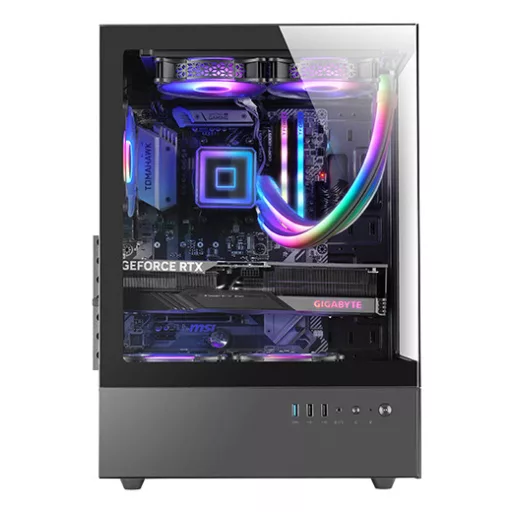 Mars Gaming MC-XO Midi Tower Fekete