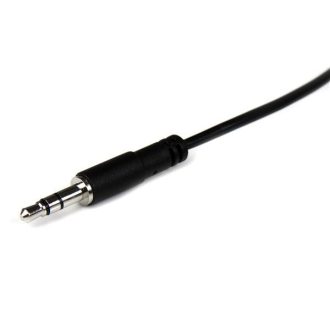 StarTech.com 1m 3.5mm audio kábel Fekete