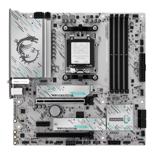 MSI B850M GAMING PLUS WIFI AMD B850 Socket AM5 Micro ATX