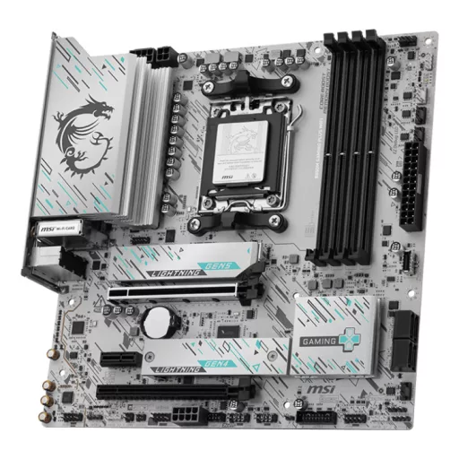 MSI B850M GAMING PLUS WIFI AMD B850 Socket AM5 Micro ATX