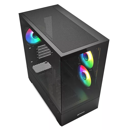 Sharkoon MK6 RGB Midi Tower Fehér