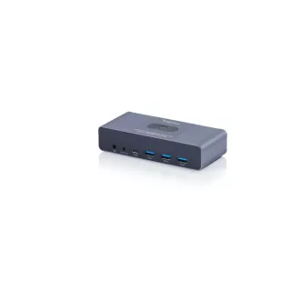 Digitus DS-12856 KVM kapcsoló Szürke