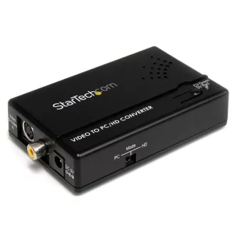   StarTech.com VID2VGATV2 videó konverter Aktív video átalakító 1600 x 1200 pixelek