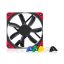Noctua NF-S12A PWM chromax.black.swap 12 cm Fekete 1 db