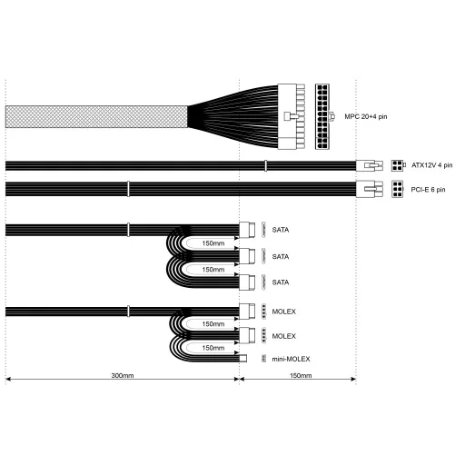 Akyga AK-B1-550 550 W 20+4 pin ATX ATX Szürke