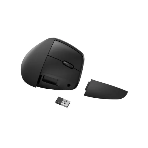 HP 925 Ergonomic Vertical Mouse egér Irodai Jobbkezes RF vezeték nélküli + Bluetooth 4000 DPI