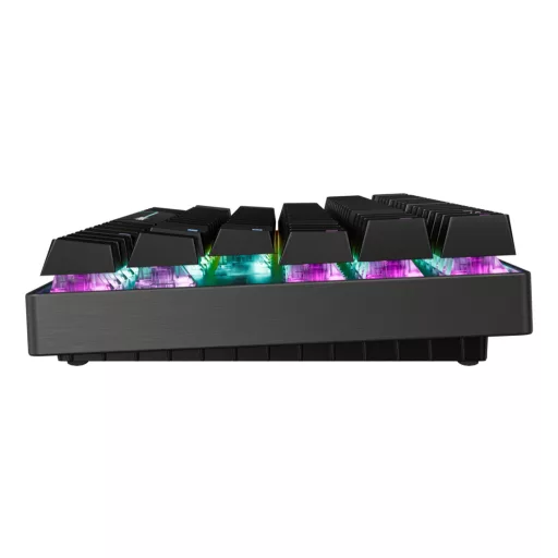 CHERRY MX 8.2 Pro TMR Wireless billentyűzet Játék USB + RF Wireless + Bluetooth QWERTY Nemzetközi amerikai Fekete
