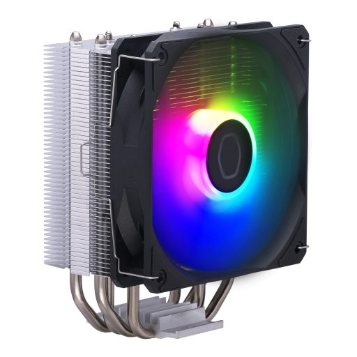 Cooler Master Hyper 212 Spectrum V3 Processzor Hűtő 12 cm Fekete, Ezüst 1 db