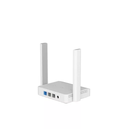 Keenetic Starter (KN-1121) vezetéknélküli router Fast Ethernet Egysávos (2,4 GHz) Fehér, Szürke