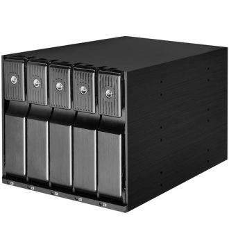 Silverstone SST-FS305-12G lemeztömb Fekete