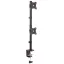 StarTech.com ARMDUALV asztali TV konzol 68,6 cm (27") Fekete