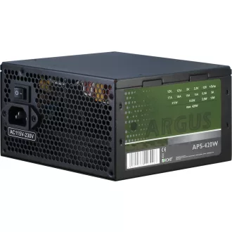 Inter-Tech Argus APS 420 W 20+4 pin ATX ATX Fekete