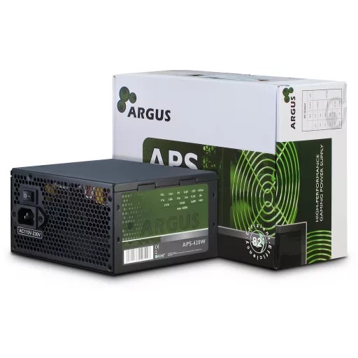 Inter-Tech Argus APS 420 W 20+4 pin ATX ATX Fekete