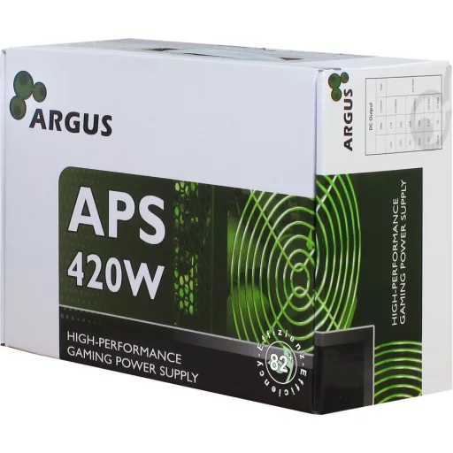 Inter-Tech Argus APS 420 W 20+4 pin ATX ATX Fekete
